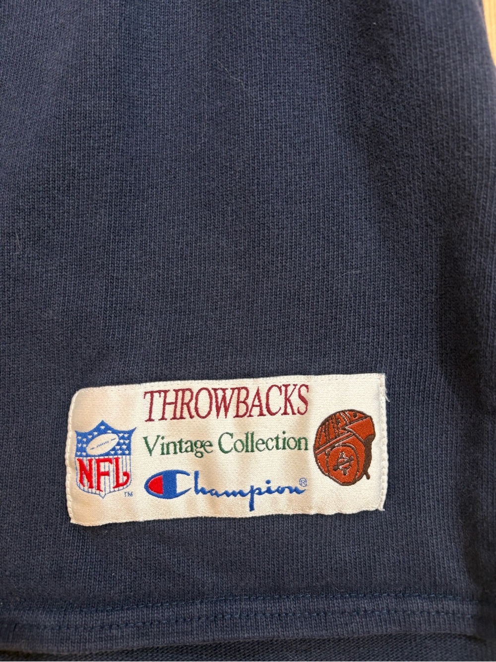 Vintage Chicago Bears #40 Throwbacks Jersey Shirt Made USA XL NFL Long Sleeve - Picture 4 of 16